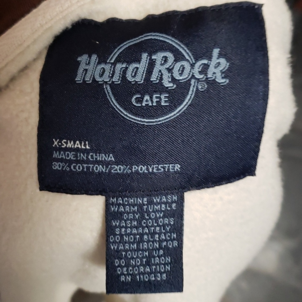 Hard Rock Cafe` Hoodie - Sz XS - Picture 3 of 8